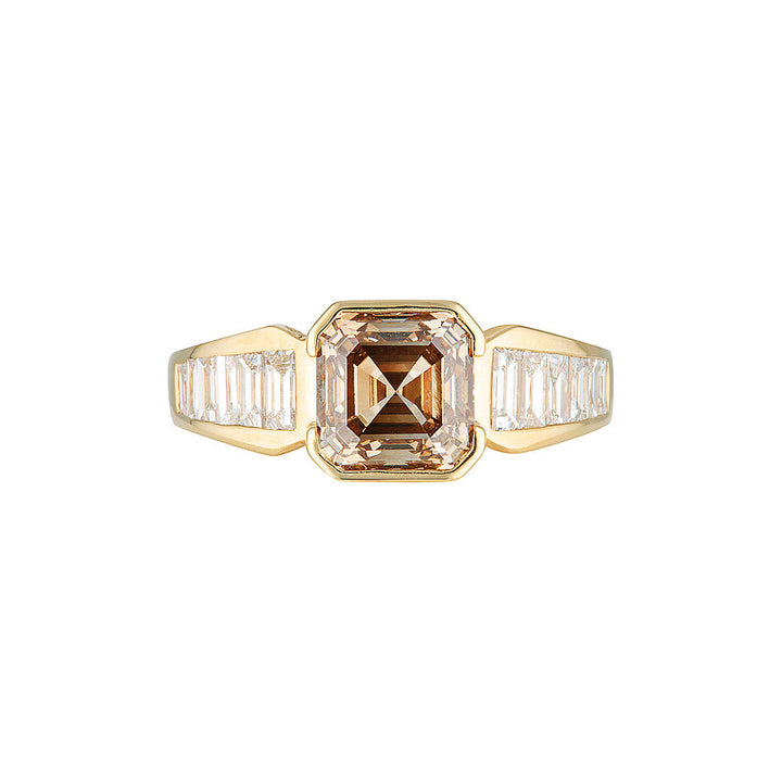 EDIE ENGAGEMENT RING — Yellow Gold, Diamond