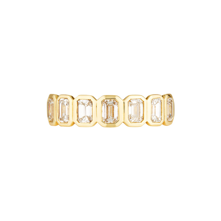 YORK RING — Yellow Gold, Diamond / Emerald