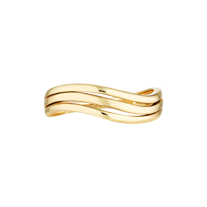 ECHO RING — White Gold / Yellow Gold, Diamond