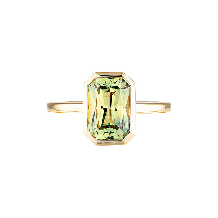 SAPPHIRE KATE RING — Rose Gold / Yellow Gold, Diamond / Sapphire