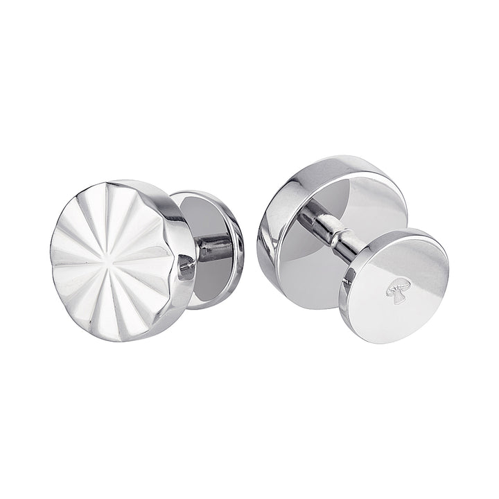 MERCURY CUFFLINKS - Silver — Sterling Silver