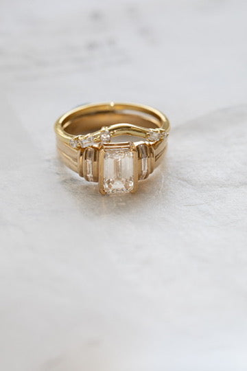 ARCANE BAND — White Gold / Yellow Gold, Diamond