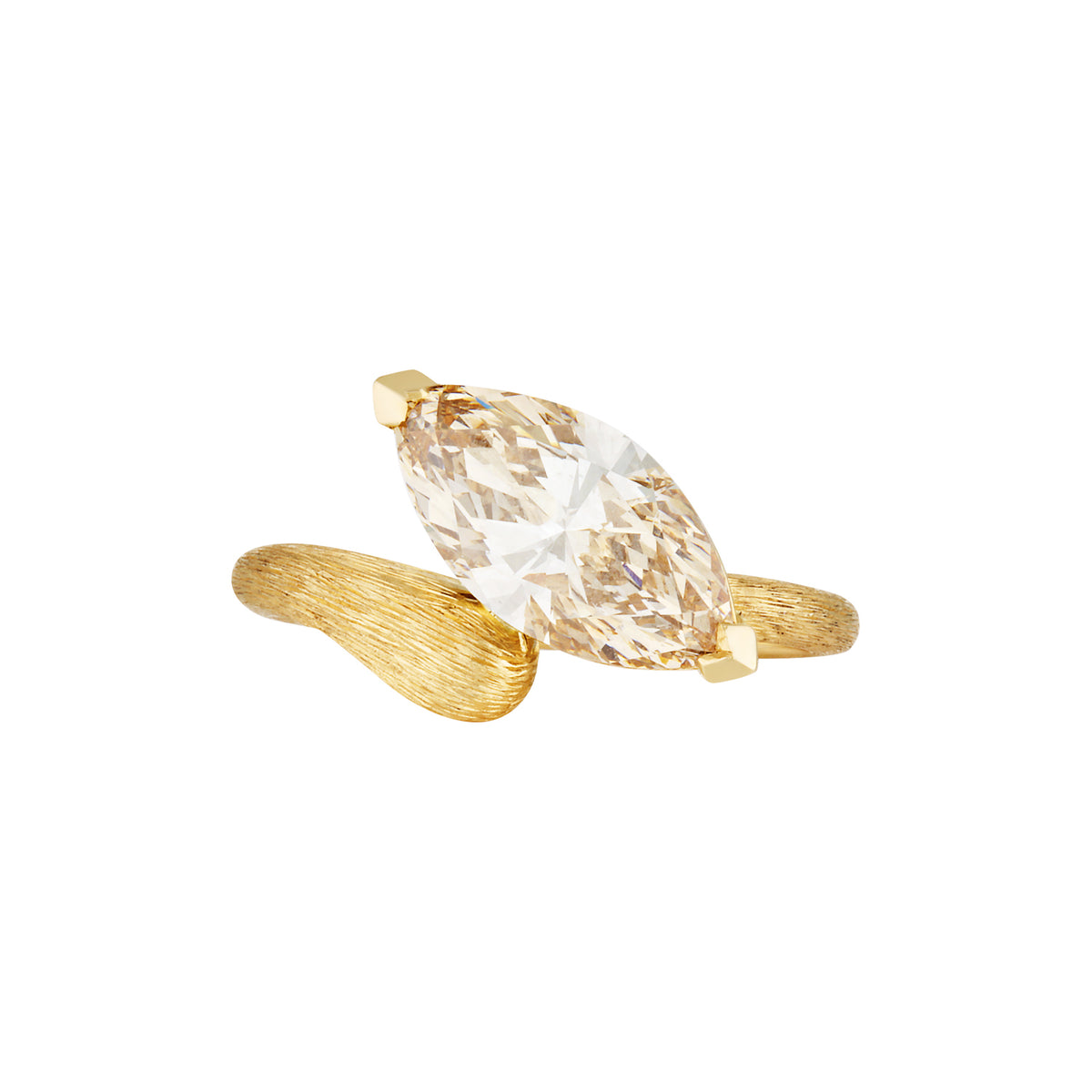 ARYA RING — Yellow Gold, Diamond