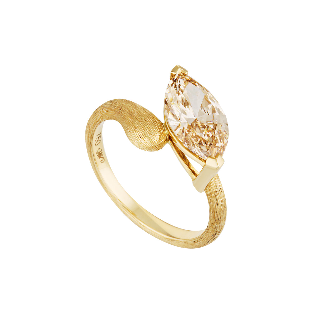 ARYA RING — Yellow Gold, Diamond