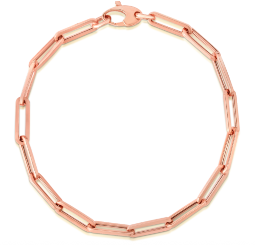 JAGGER BRACELET — Rose Gold / White Gold / Yellow Gold / Gold Plated / Sterling Silver