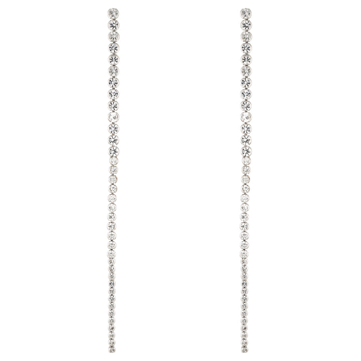 VIPER DROP EARRINGS-Yellow and White Gold — White Gold / Yellow Gold, Diamond
