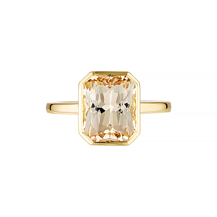 TOURMALINE KATE RING — Yellow Gold, Diamond / Tourmaline
