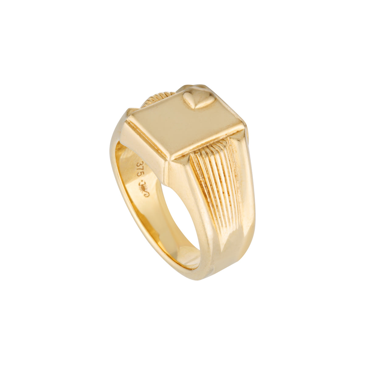 AMORE SIGNET RING — Rose Gold / White Gold / Yellow Gold, Sapphire / Opal