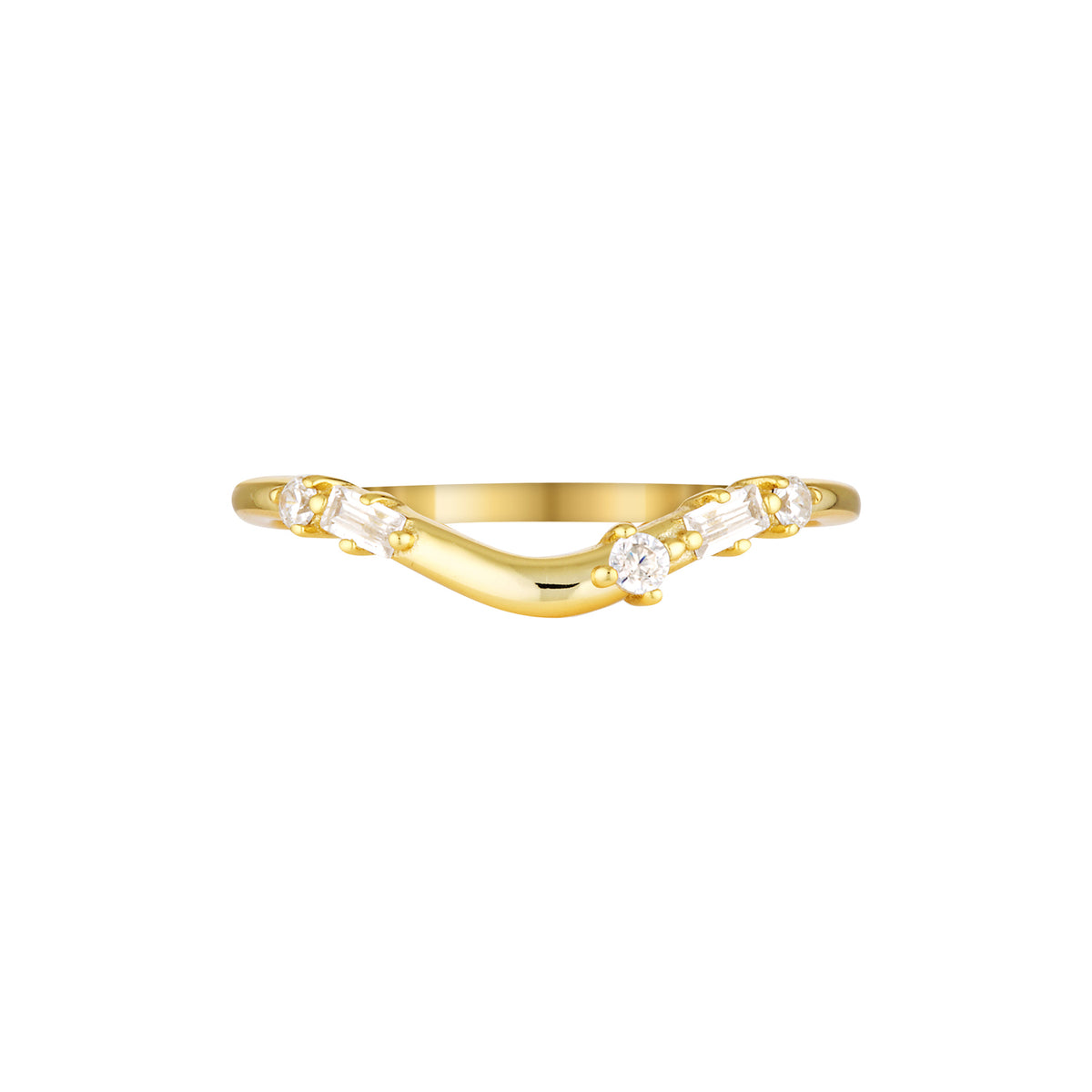 ARCANE BAND — White Gold / Yellow Gold, Diamond