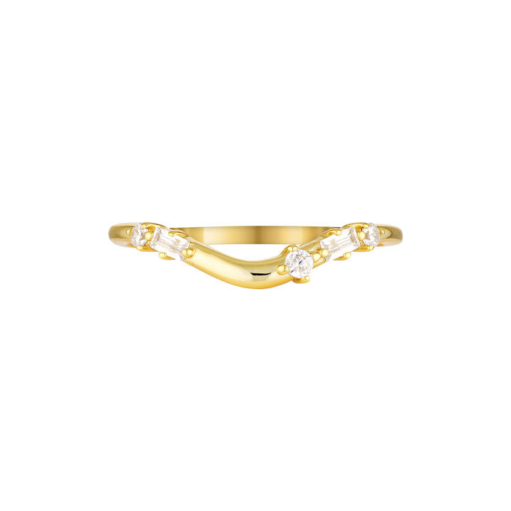 ARCANE BAND — White Gold / Yellow Gold, Diamond
