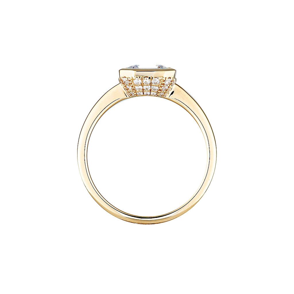 DIAMOND KATE RING — Rose Gold / White Gold / Yellow Gold, Diamond / Sapphire