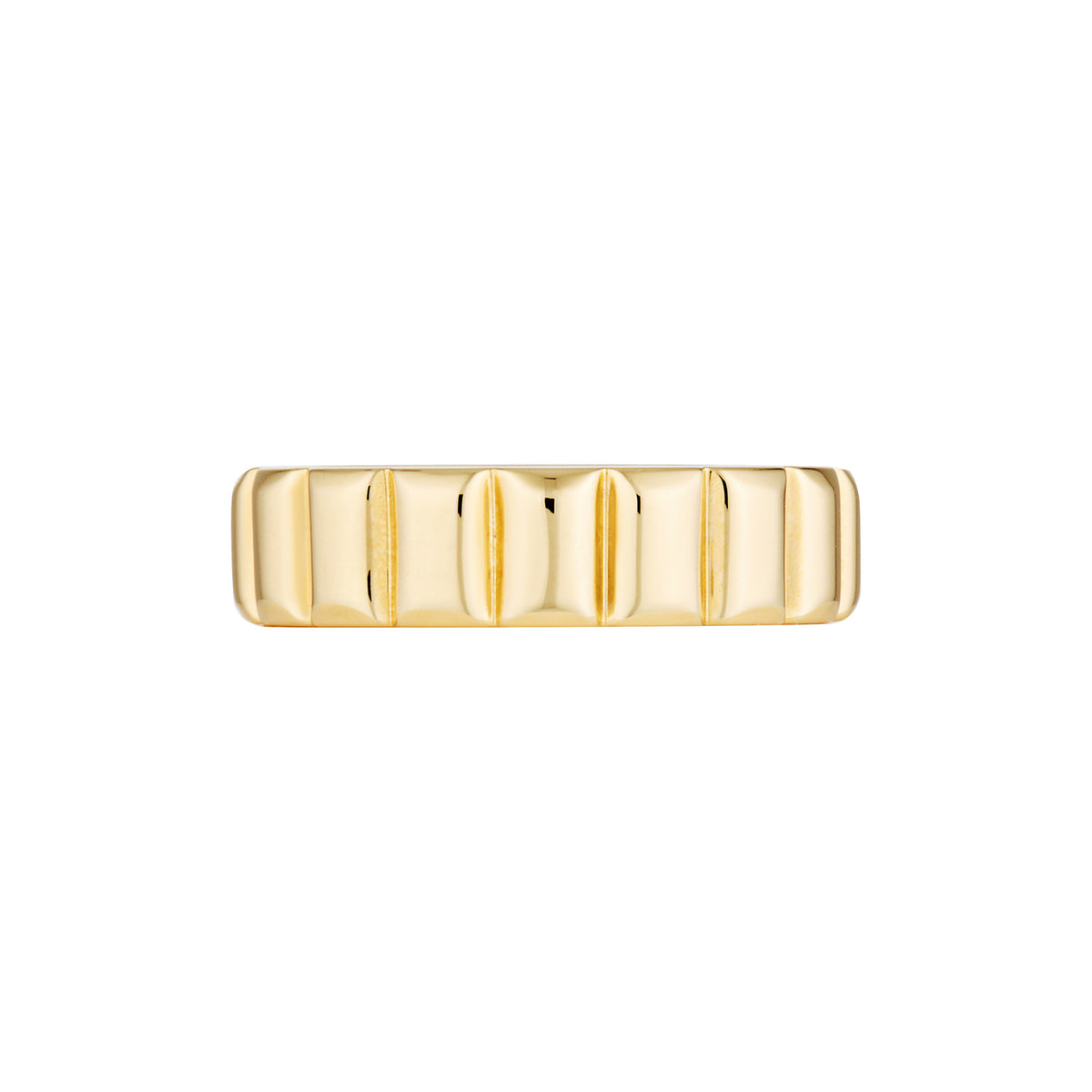 PRISM BAND — White Gold / Yellow Gold, Diamond