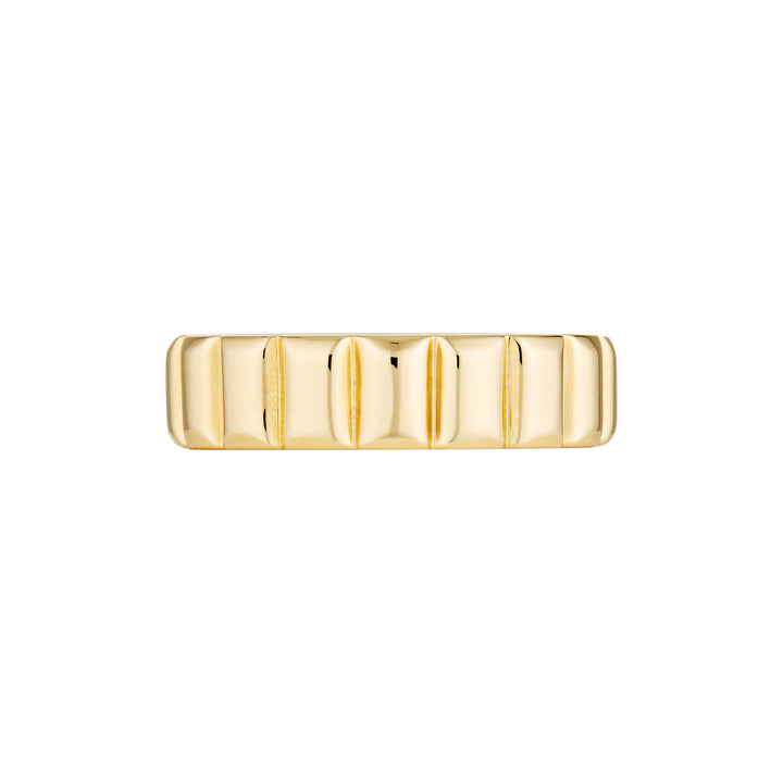 PRISM BAND — White Gold / Yellow Gold, Diamond