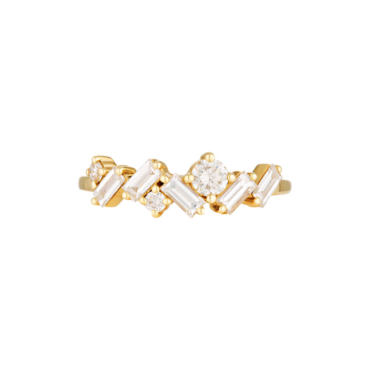 BELLATRIX RING — White Gold / Yellow Gold, Diamond