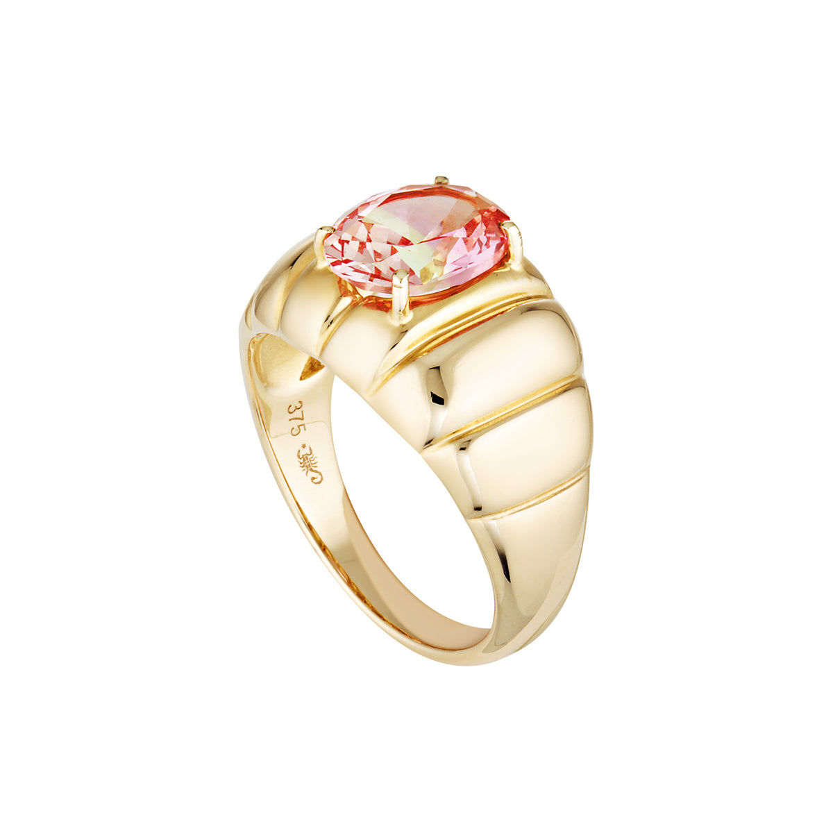 DUNE RING — White Gold / Yellow Gold / Sterling Silver, Diamond / Sapphire / Emerald