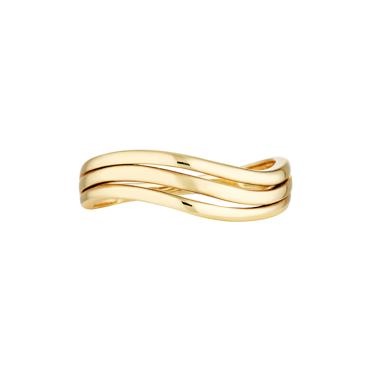 ECHO RING — White Gold / Yellow Gold, Diamond