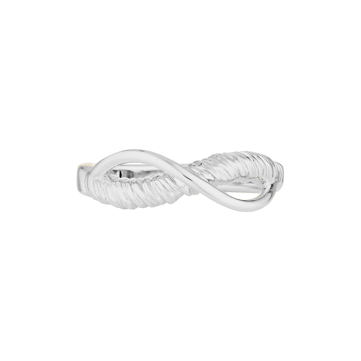INFINITY RING Yellow, White and Rose Gold — Rose Gold / White Gold / Yellow Gold / Sterling Silver, Diamond