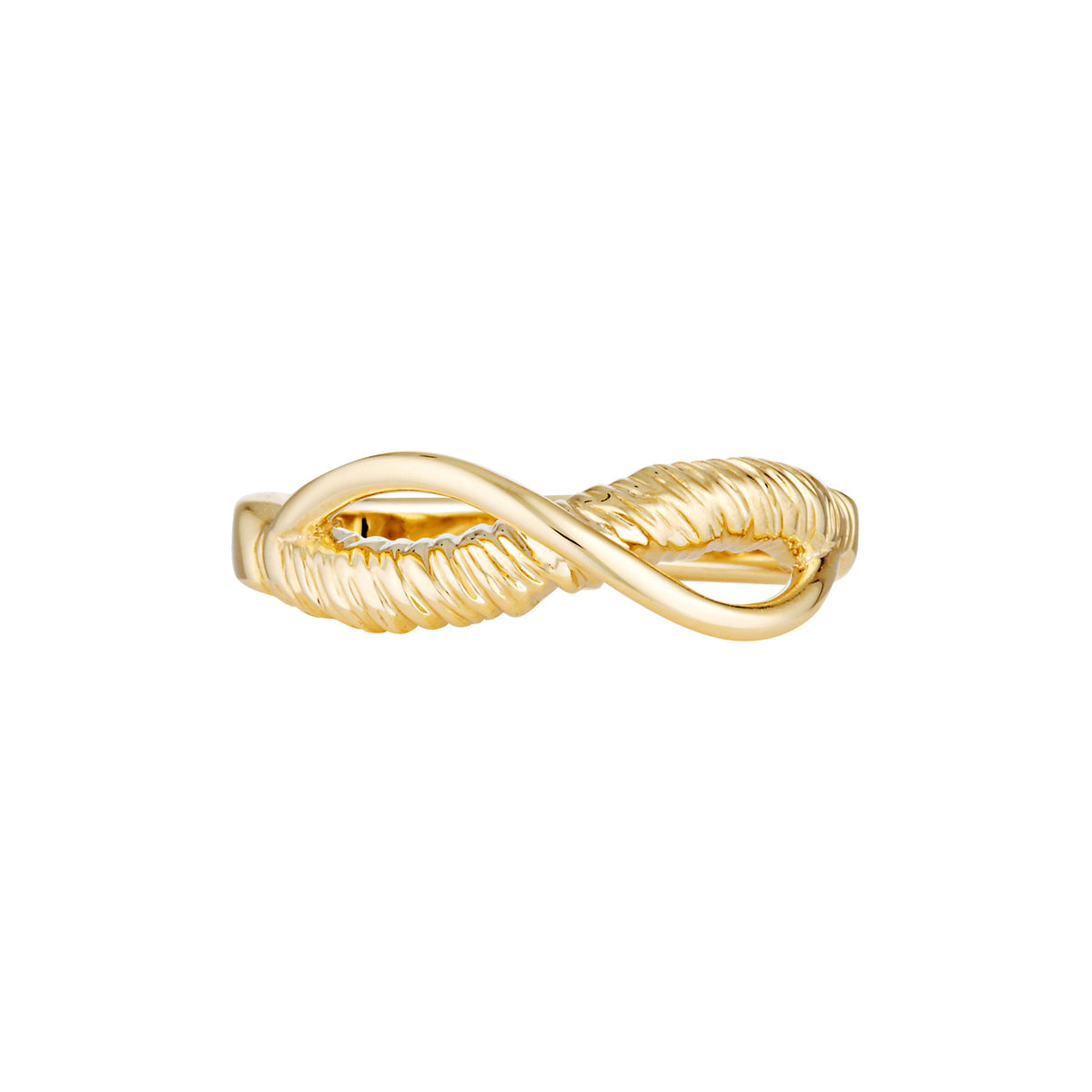 INFINITY RING Yellow, White and Rose Gold — Rose Gold / White Gold / Yellow Gold / Sterling Silver, Diamond