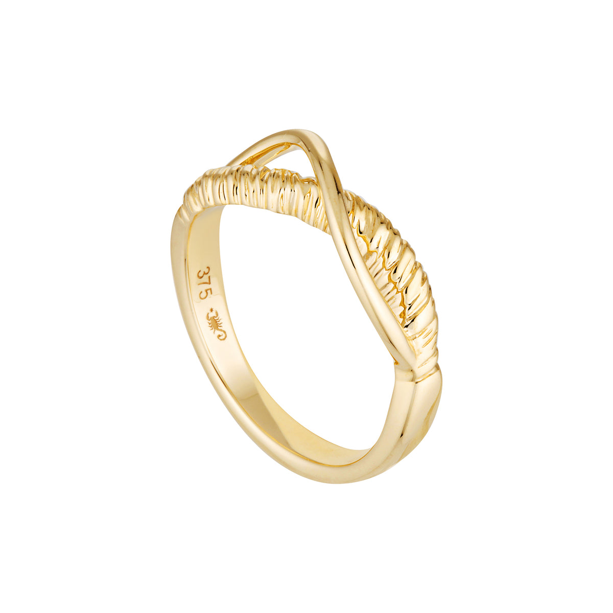 INFINITY RING Yellow, White and Rose Gold — Rose Gold / White Gold / Yellow Gold / Sterling Silver, Diamond