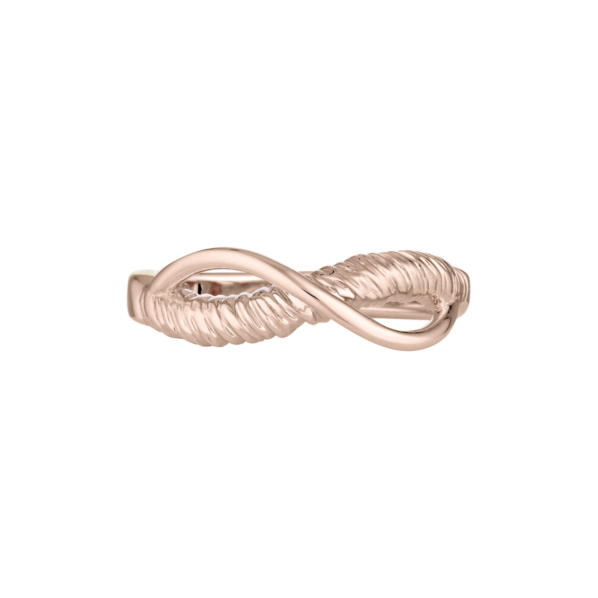 INFINITY RING Yellow, White and Rose Gold — Rose Gold / White Gold / Yellow Gold / Sterling Silver, Diamond