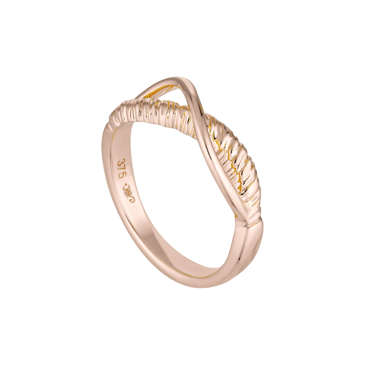 INFINITY RING Yellow, White and Rose Gold — Rose Gold / White Gold / Yellow Gold / Sterling Silver, Diamond