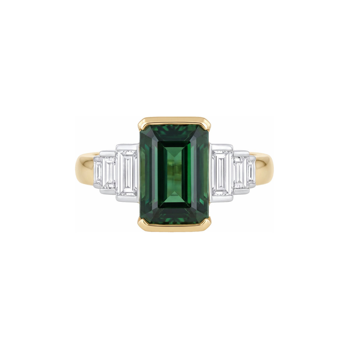MARLOW RING — White Gold / Yellow Gold / Platinum, Sapphire