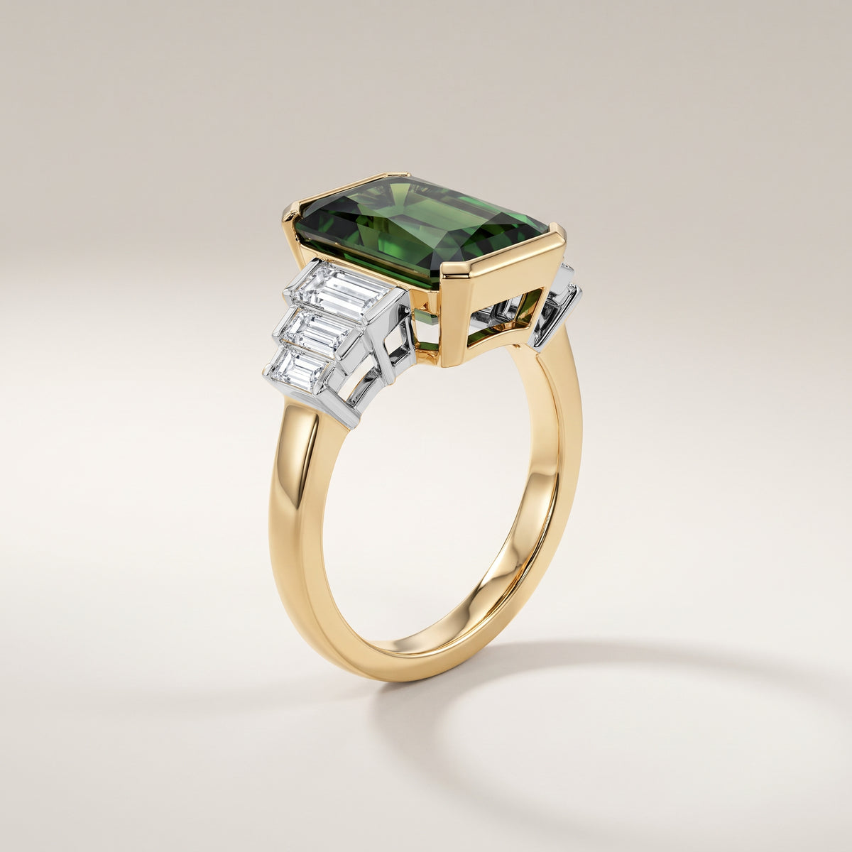 MARLOW RING — White Gold / Yellow Gold / Platinum, Sapphire