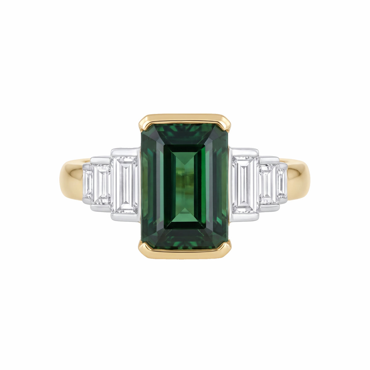 MARLOW RING — White Gold / Yellow Gold / Platinum, Sapphire