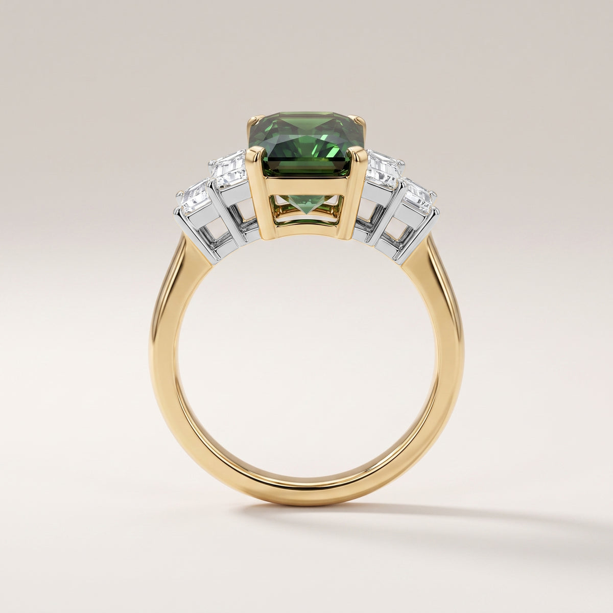 MARLOW RING — White Gold / Yellow Gold / Platinum, Sapphire
