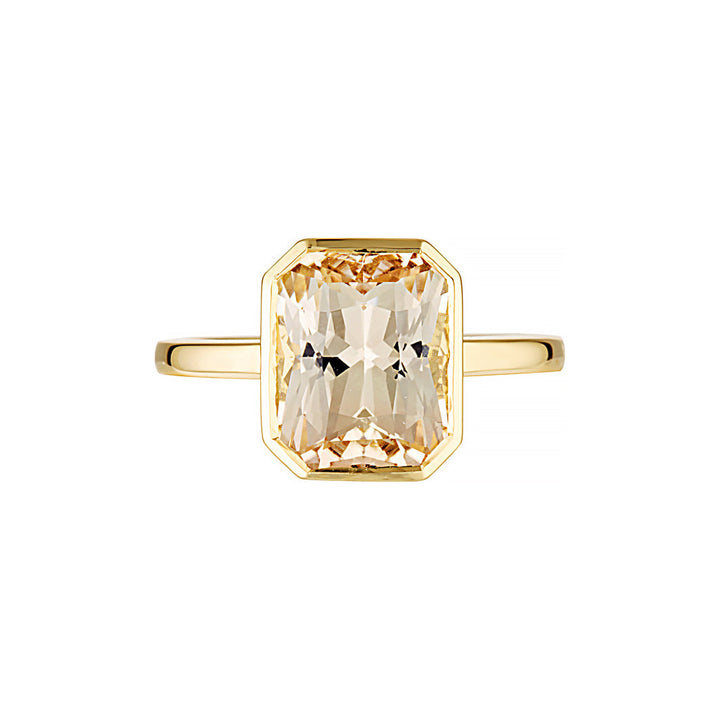 TOURMALINE KATE RING — Yellow Gold, Diamond / Tourmaline
