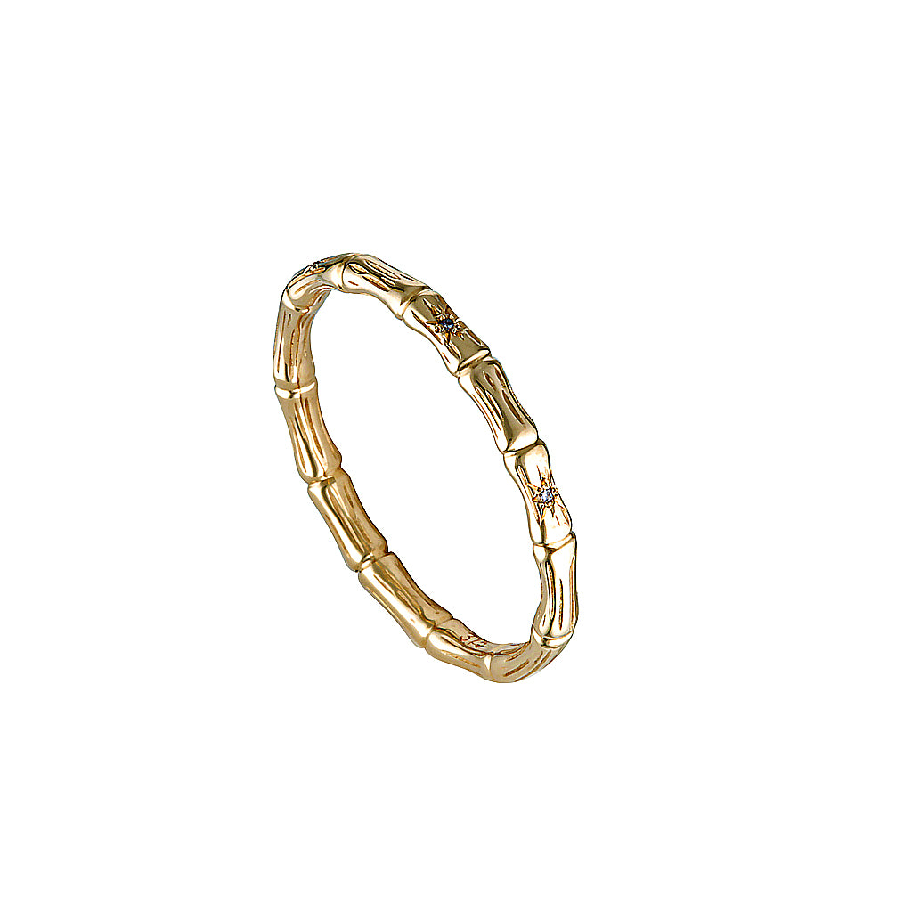BAMBI RING - Yellow & White Gold — White Gold / Yellow Gold, Diamond