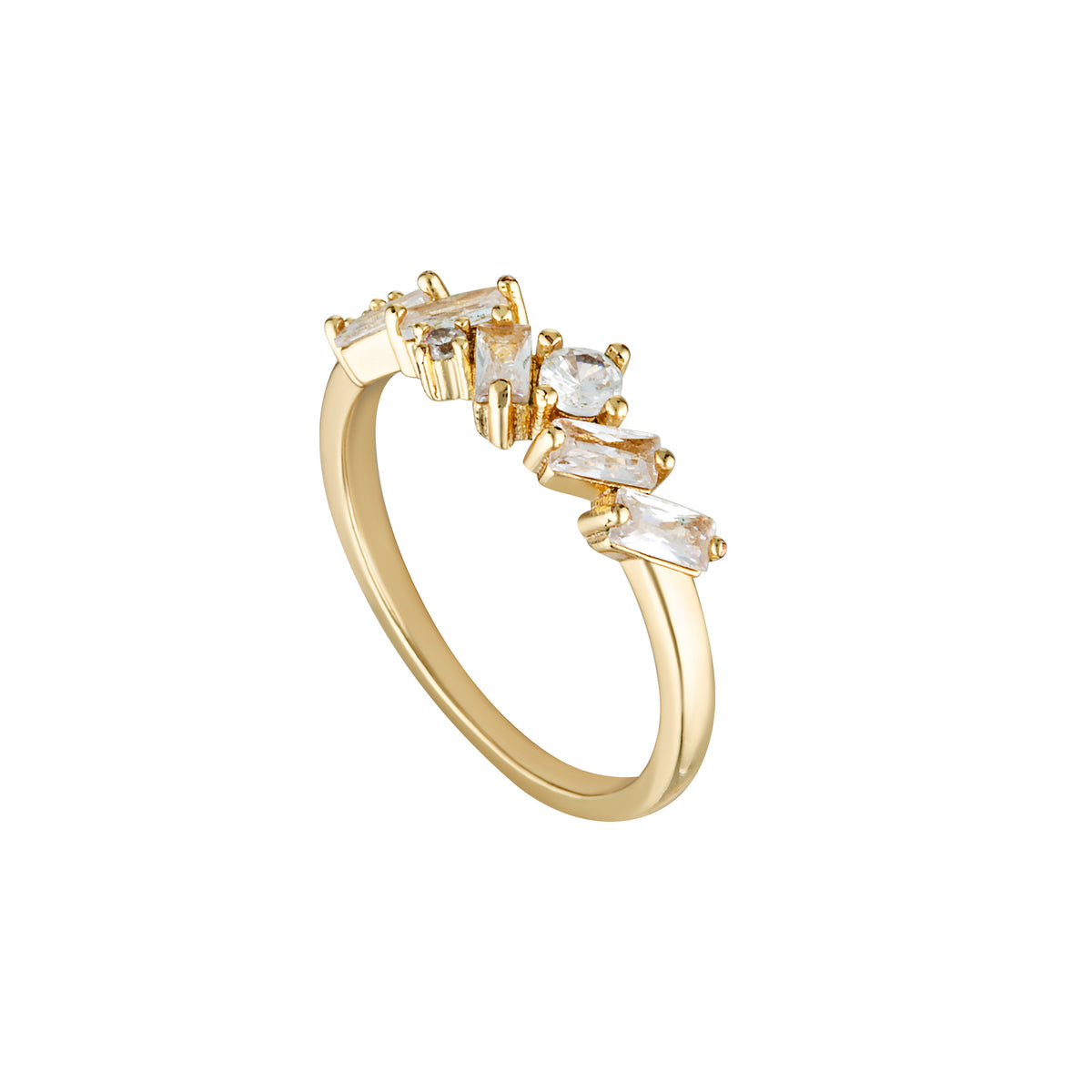 BELLATRIX RING — White Gold / Yellow Gold, Diamond
