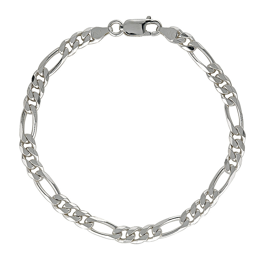 COBAIN CHAIN BRACELET- Yellow Gold & White Gold — White Gold / Yellow Gold / Sterling Silver