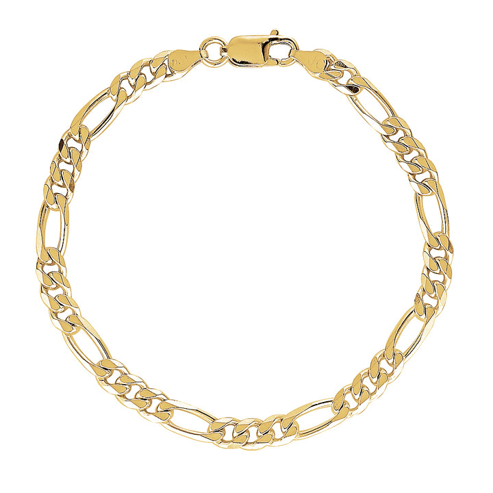 COBAIN CHAIN BRACELET- Yellow Gold & White Gold — White Gold / Yellow Gold / Sterling Silver