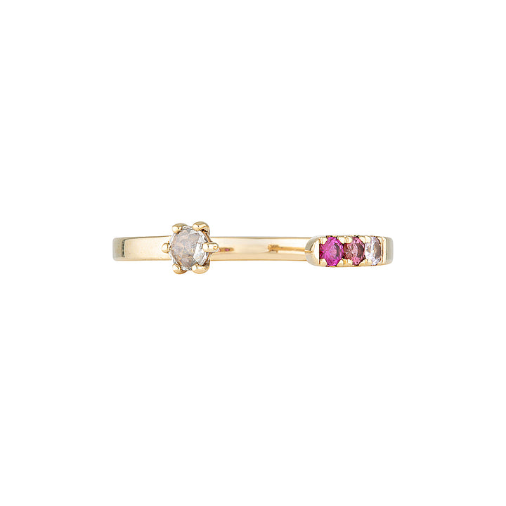 ERIDANI BAND — Yellow Gold, Diamond / Sapphire / Ruby / Tourmaline