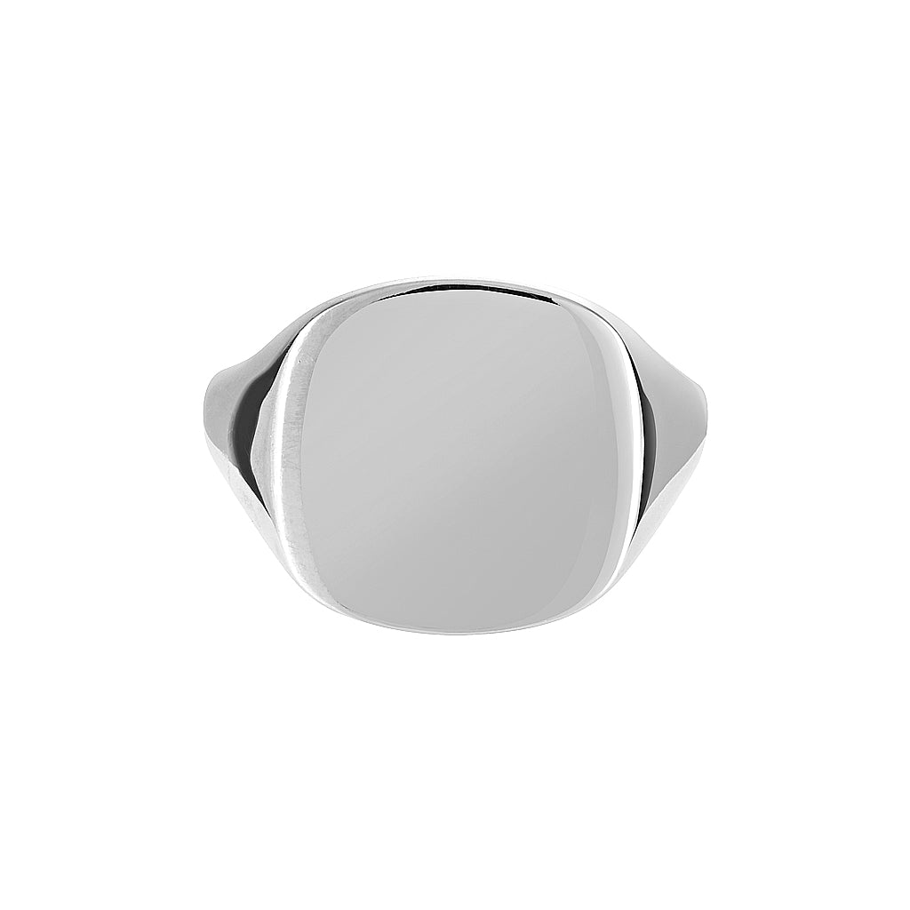 GALLAGHER SIGNET RING - Silver — Sterling Silver