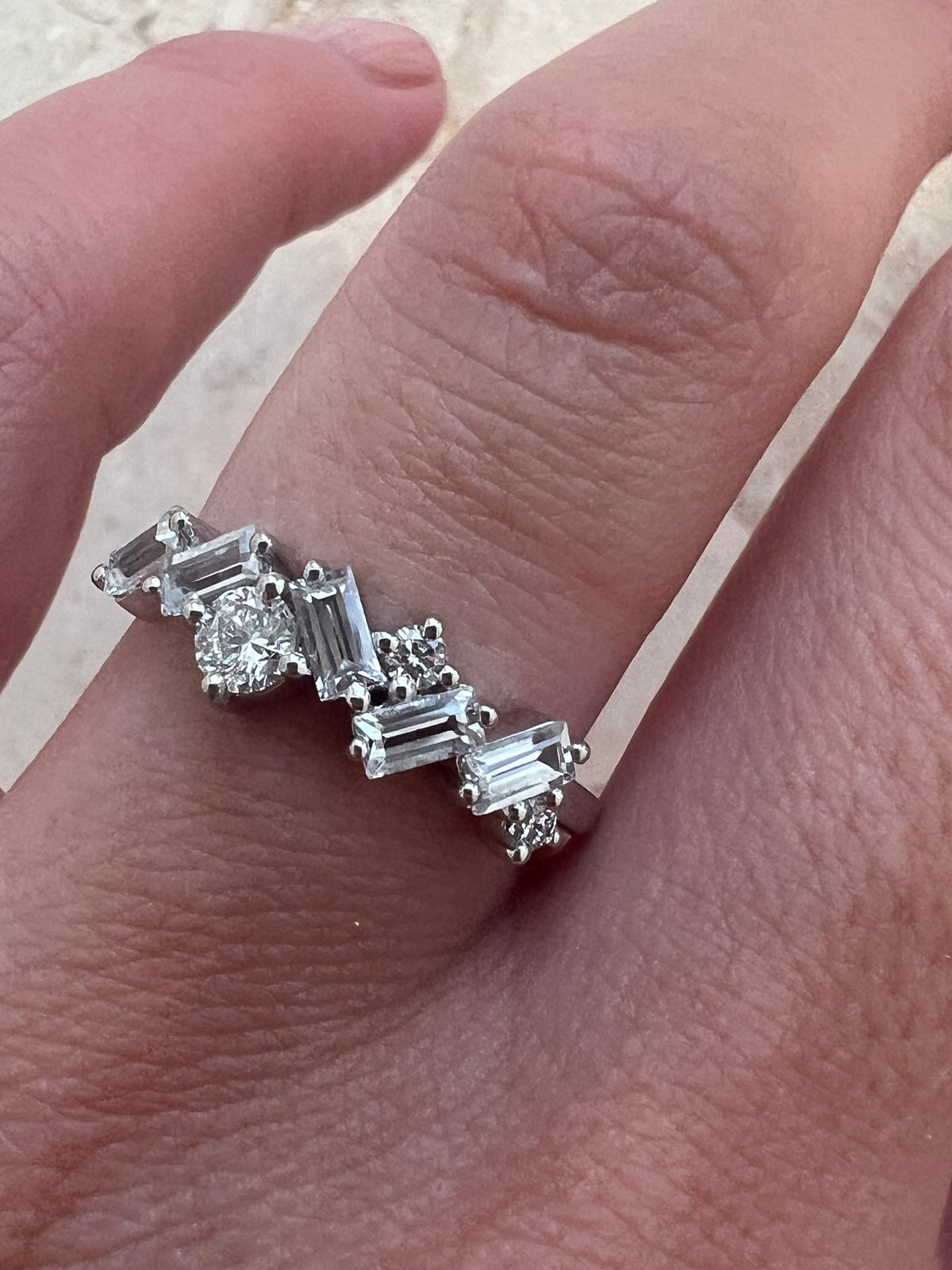 BELLATRIX RING — White Gold / Yellow Gold, Diamond