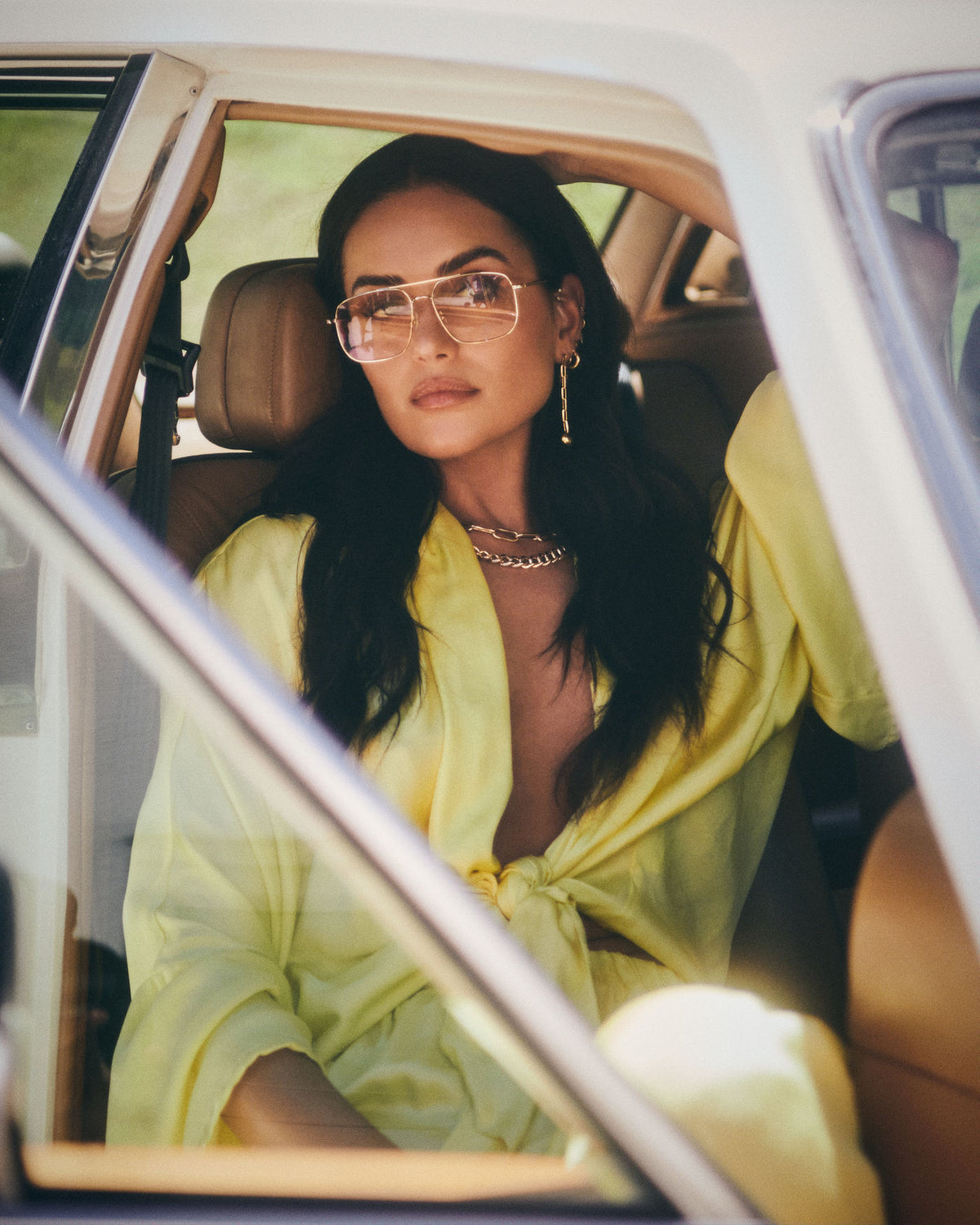 PIPPA X WHITE NOVEMBER TALIA NECKLACE — Gold Plated