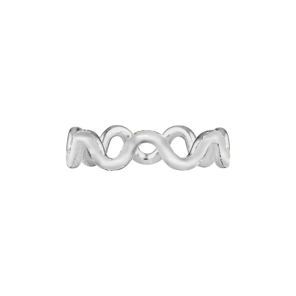 MELODY RING — Yellow Gold / Sterling Silver, Diamond / Sapphire