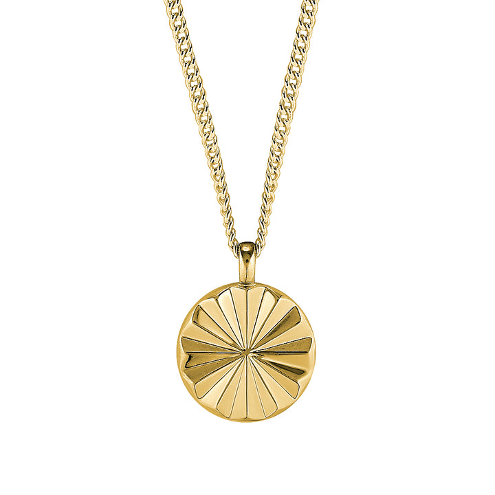 MERCURY PENDANT -  Yellow & White Gold — White Gold / Yellow Gold