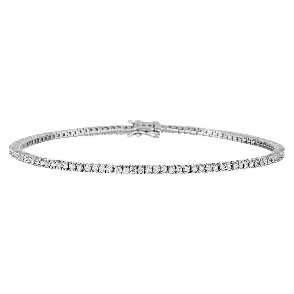 NALA BRACELET - Yellow & White Gold — White Gold / Yellow Gold, Diamond