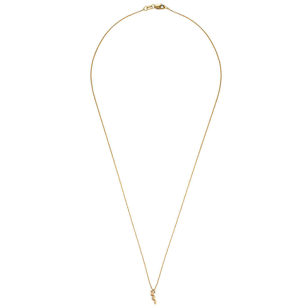NALA PENDANT - Yellow & White Gold — White Gold / Yellow Gold, Diamond / Pearl