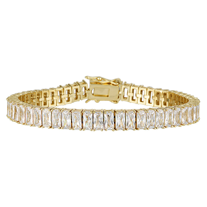 NANDINA BRACELET - Yellow & White Gold — White Gold / Yellow Gold, Diamond / Sapphire