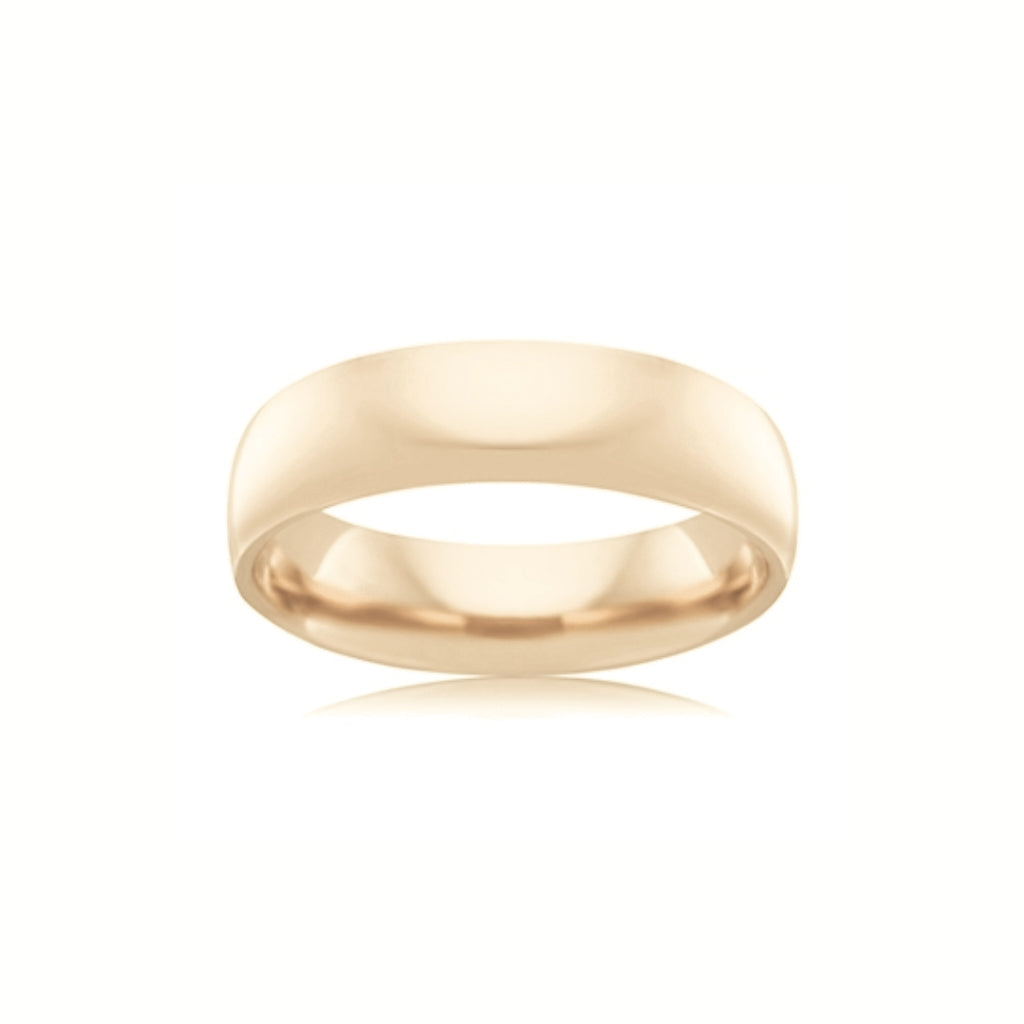 CELESTINE 6MM WEDDER - YELLOW GOLD — Yellow Gold