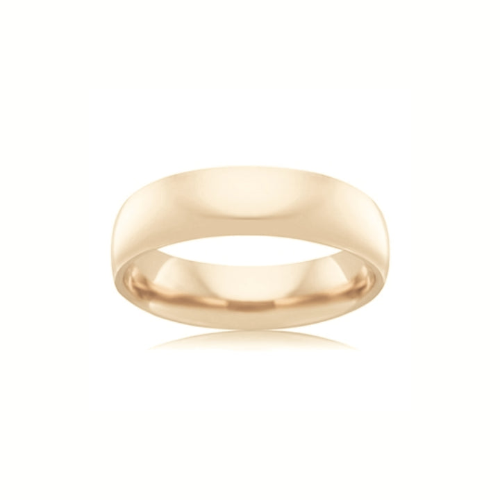 CELESTINE 6MM WEDDER - YELLOW GOLD — Yellow Gold