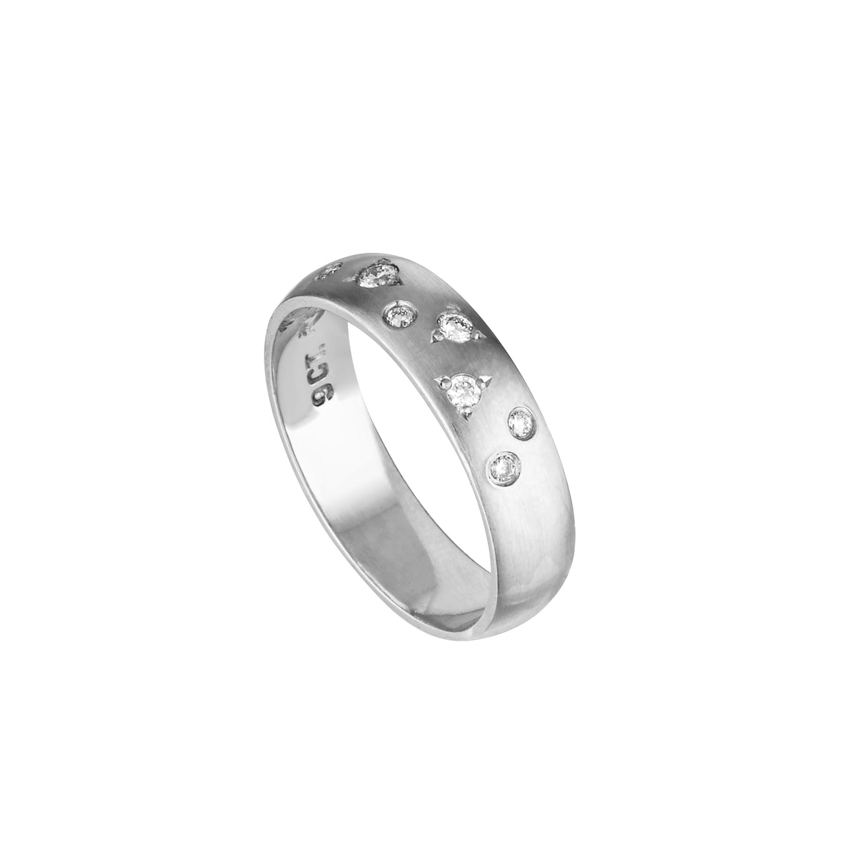 PLEIADES RING — White Gold / Yellow Gold / Sterling Silver, Diamond / Sapphire