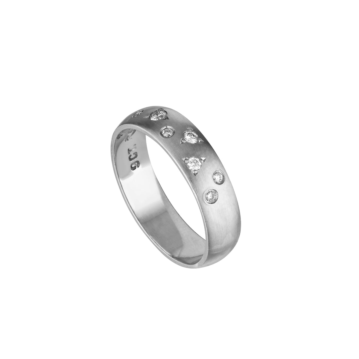 PLEIADES RING — White Gold / Yellow Gold / Sterling Silver, Diamond / Sapphire