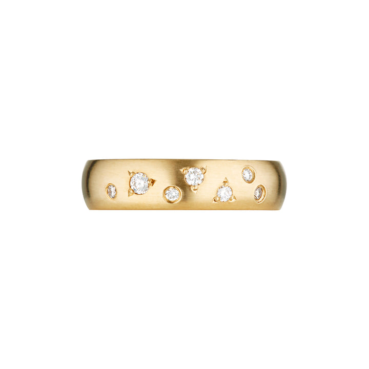PLEIADES RING — White Gold / Yellow Gold / Sterling Silver, Diamond / Sapphire
