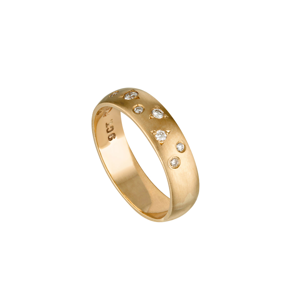 PLEIADES RING — White Gold / Yellow Gold / Sterling Silver, Diamond / Sapphire
