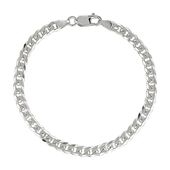 ROCKY CHAIN BRACELET-  Silver — Sterling Silver, Diamond